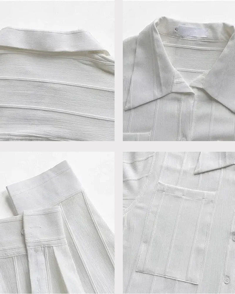 ST Tropez Ribbed Shirt - Image 2