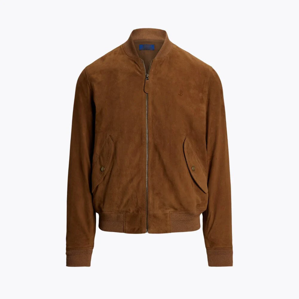 Suede Bomber Jacket - Image 2