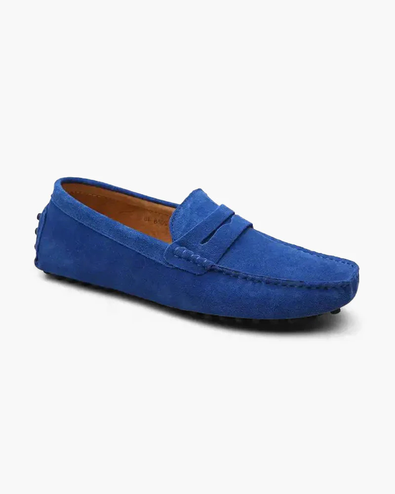 Suede Driver Loafers - Image 6