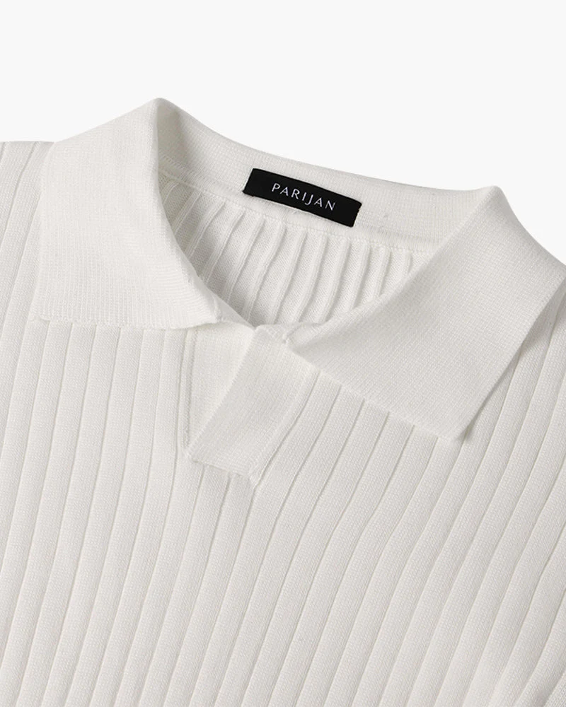 SUWON V-Neck Polo - Image 4