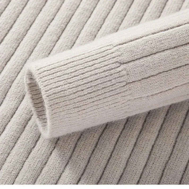 ZERMATT High Collar Half Zip Sweater - Image 10