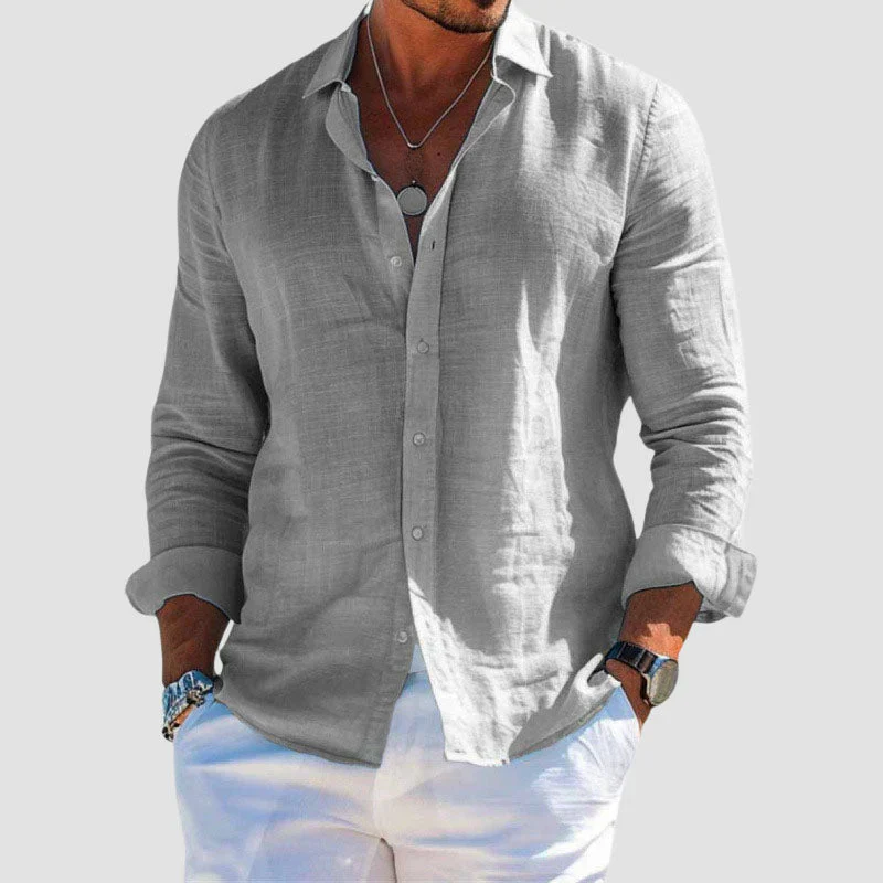 TAORMINA Linen Shirt - Image 4