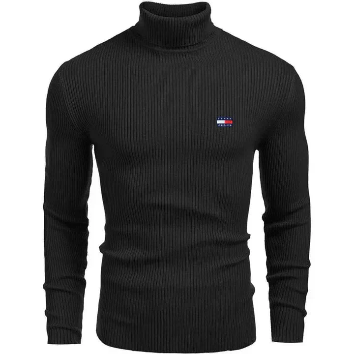 TH Turtleneck Classic Knit Sweater - Image 2