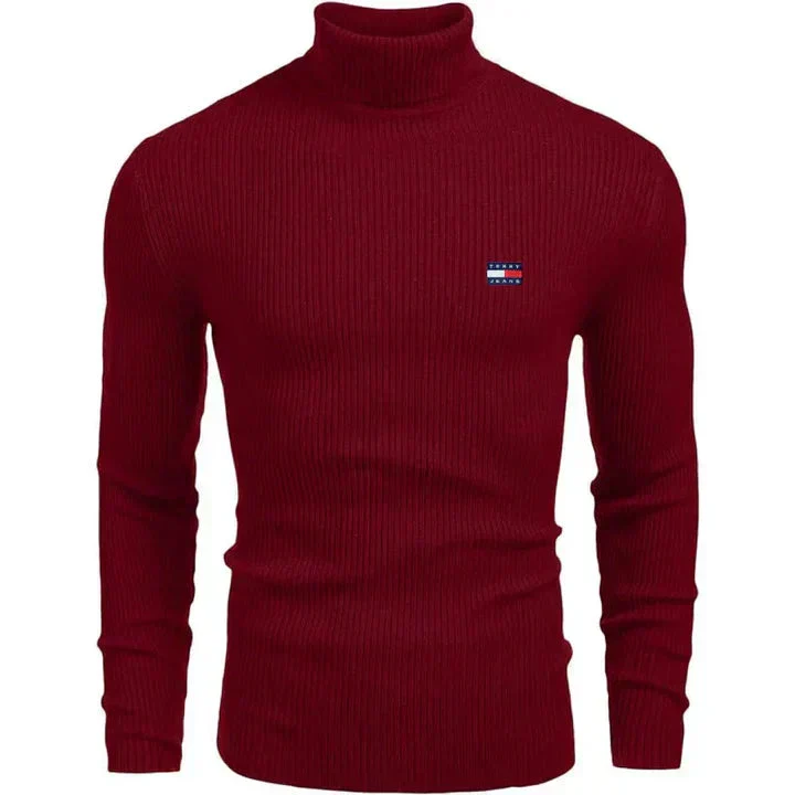 TH Turtleneck Classic Knit Sweater - Image 6