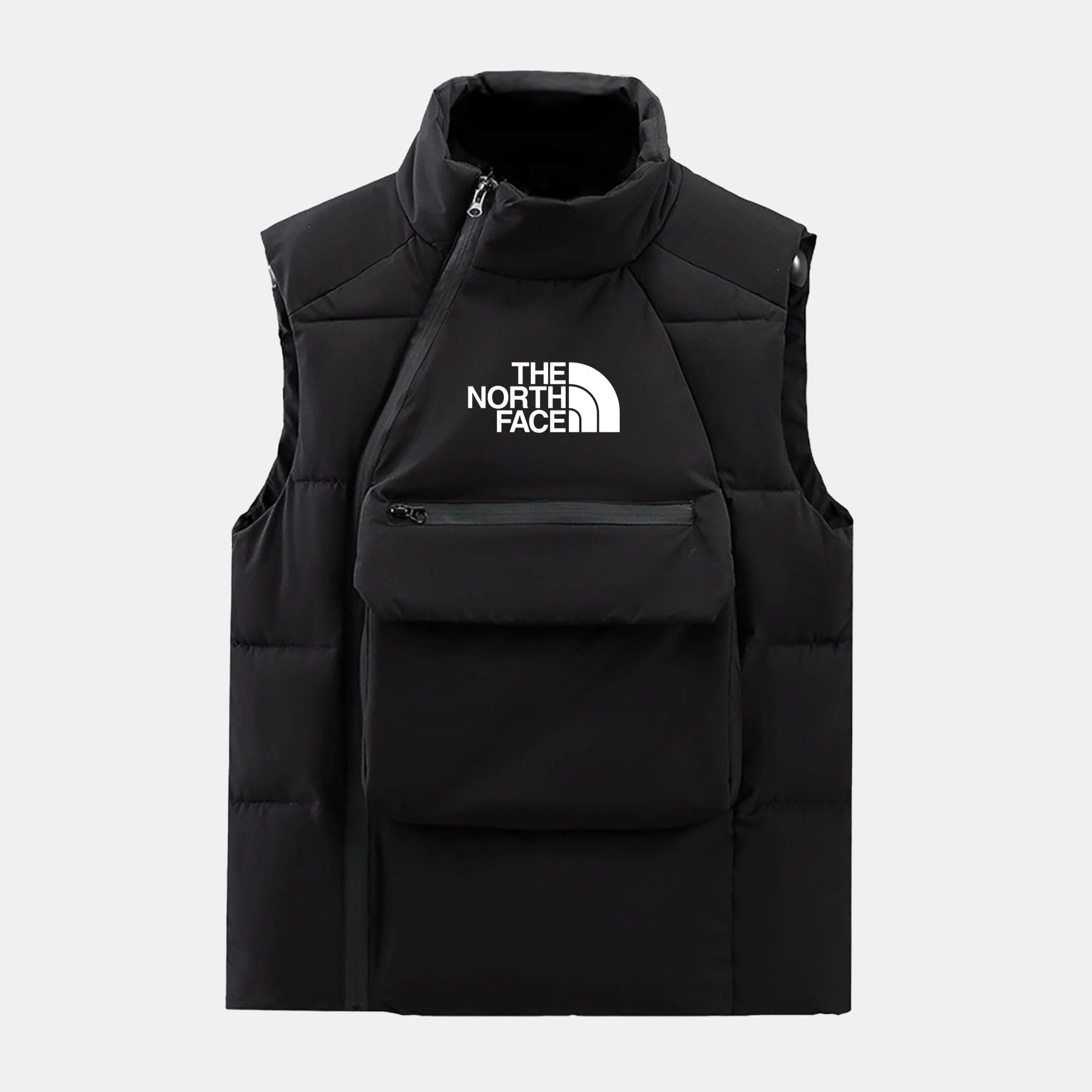 TNF Quilted Wool-Blend Cable-Knit Knit Sweater