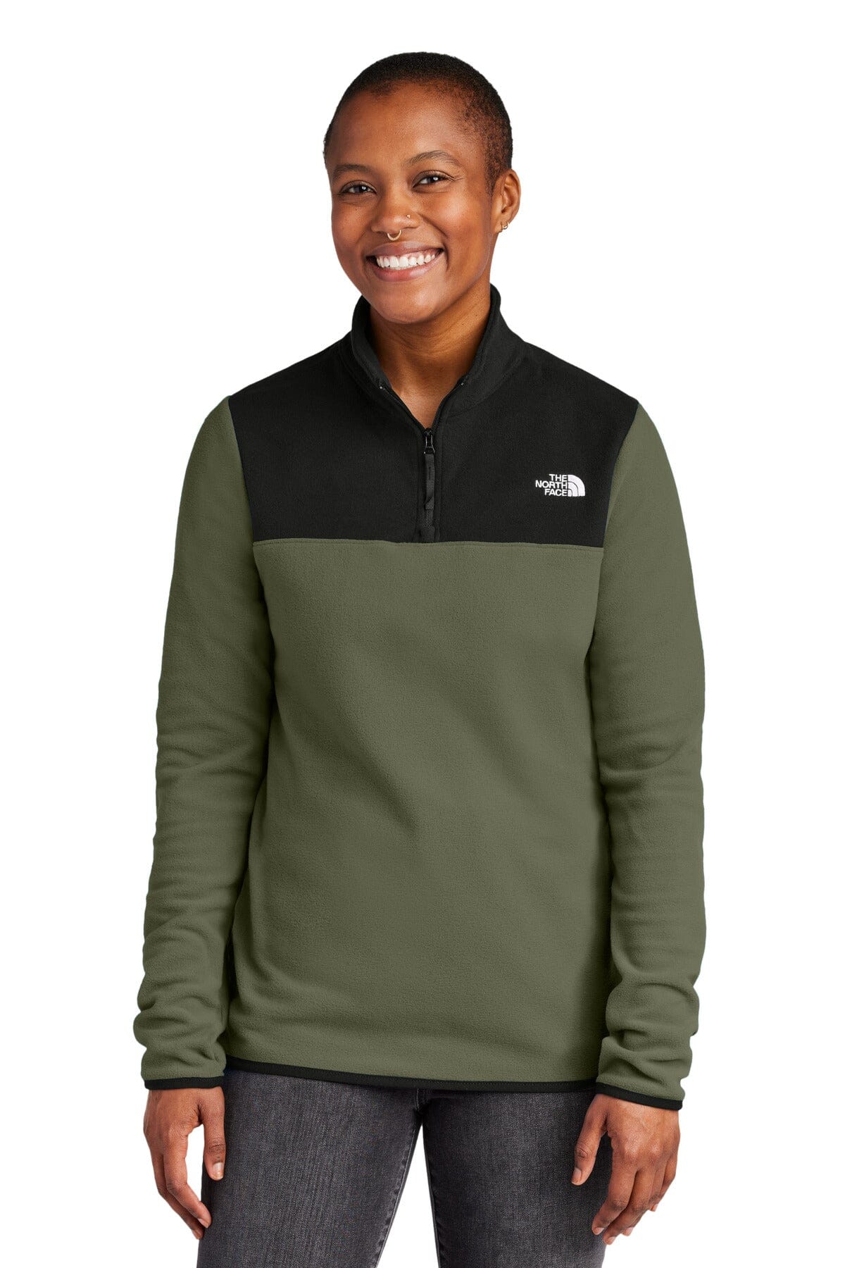 TNF Women's Glacier 1/4-Zip Fleece - Image 3
