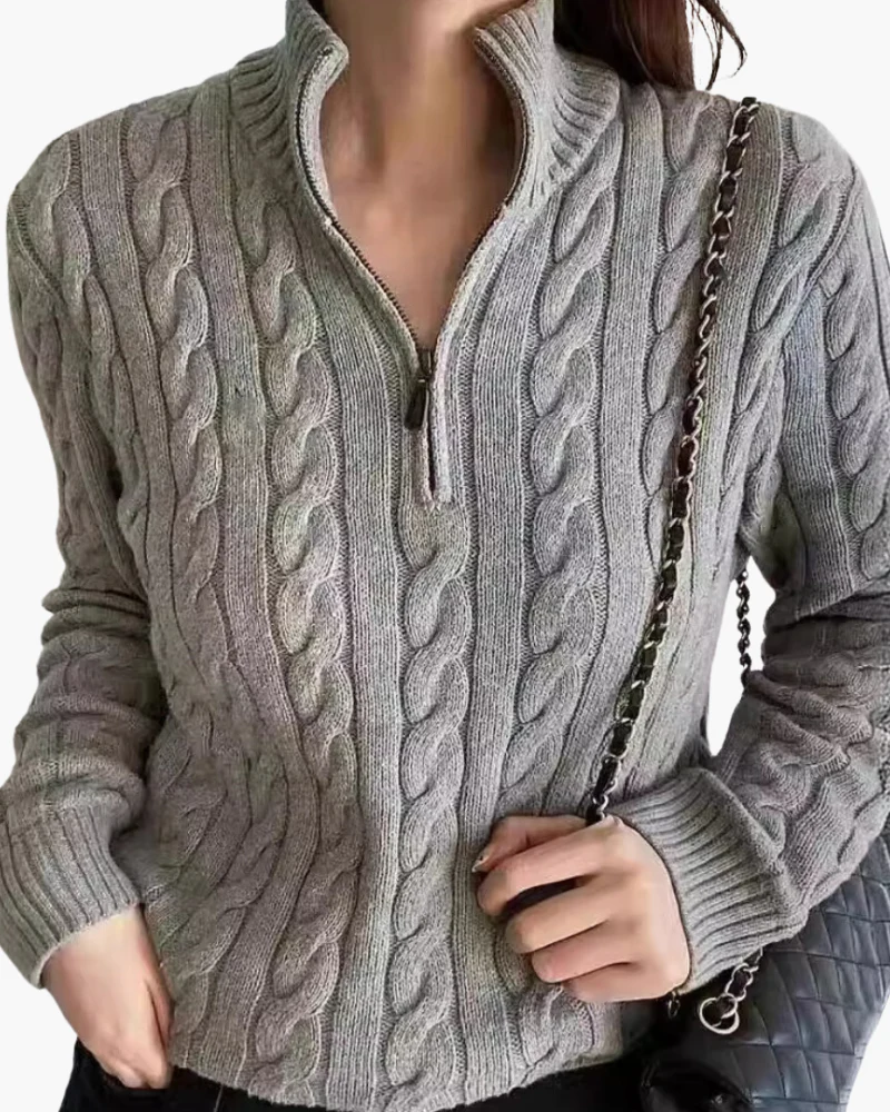 Women's Verbier Half Zip Sweater - Image 2