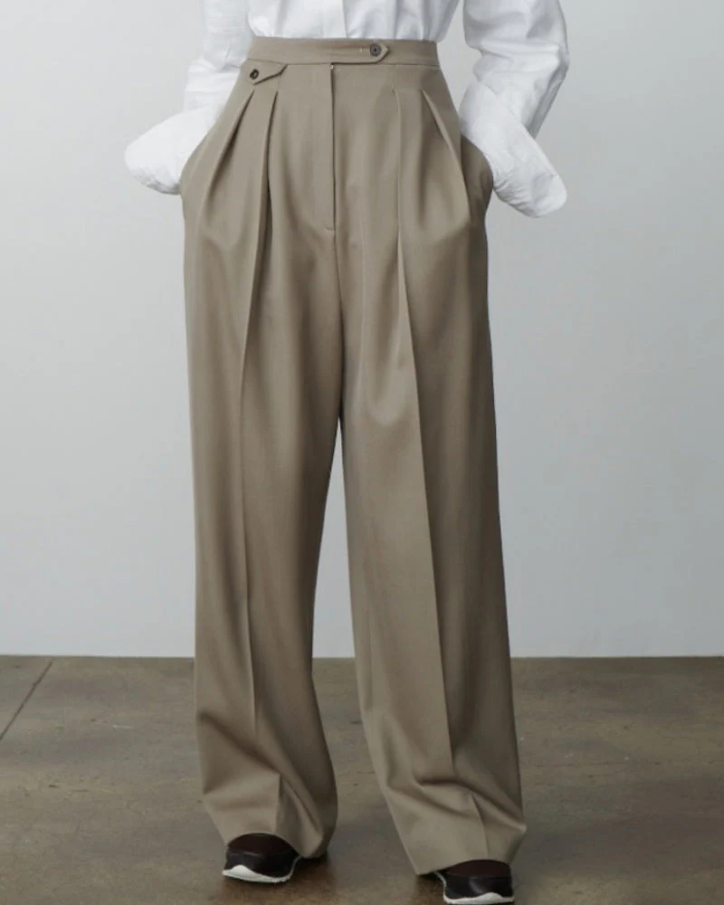 Woolen Oversized Pantalon - Image 3