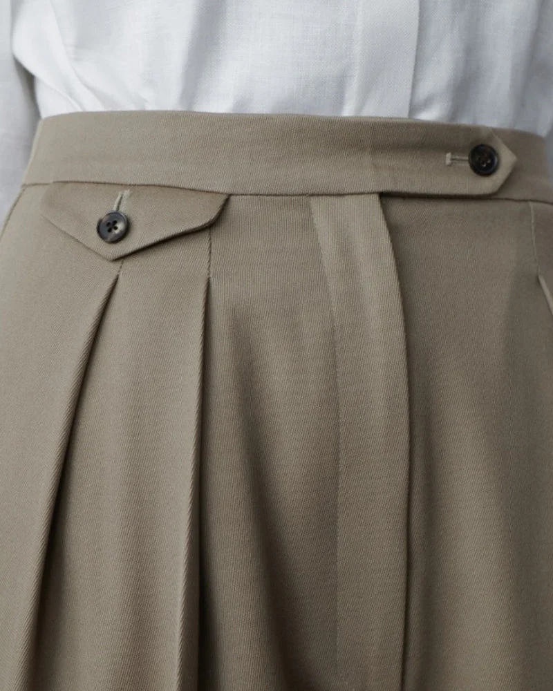 Woolen Oversized Pantalon - Image 4