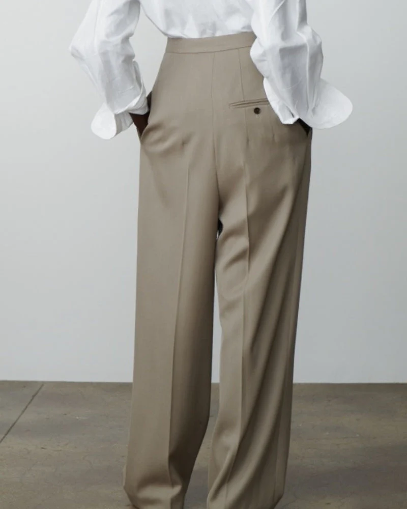 Woolen Oversized Pantalon - Image 5